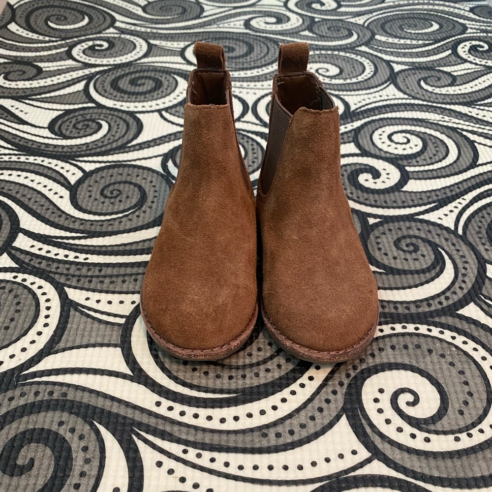 Janie and Jack Brown Suede Boots